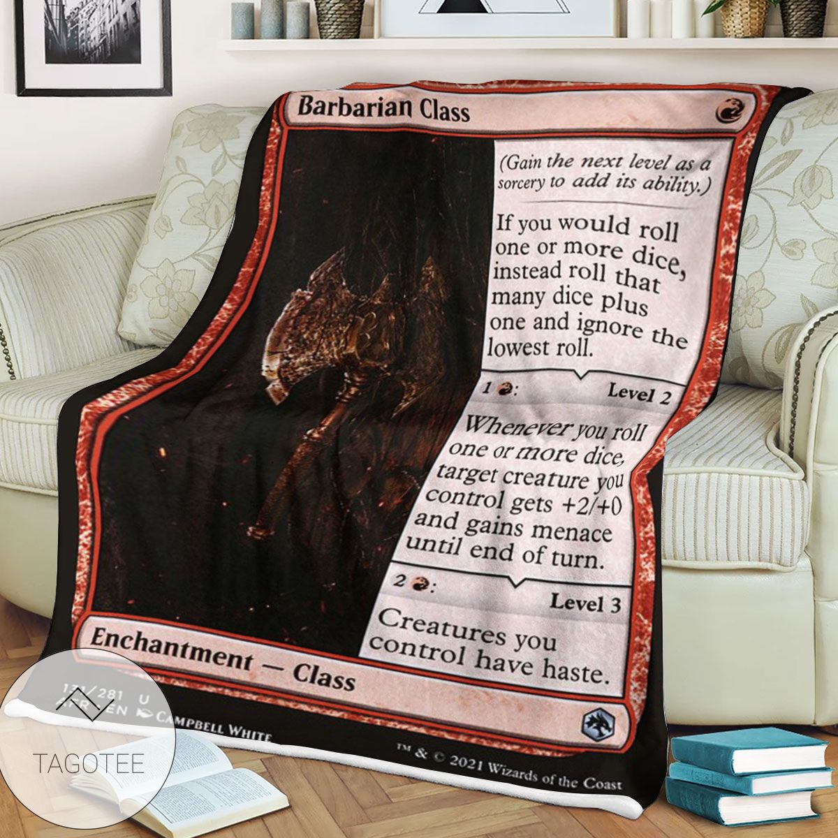 Afr 131 Barbarian Class Magic The Gathering Mtg Blanket Afr 131 Barbarian Class Magic The Gathering Mtg Blanket