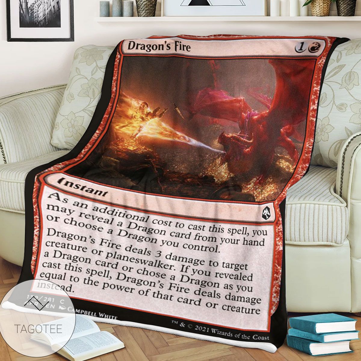 Afr 139 Dragon S Fire Magic The Gathering Mtg Blanket Afr 139 Dragon S Fire Magic The Gathering Mtg Blanket