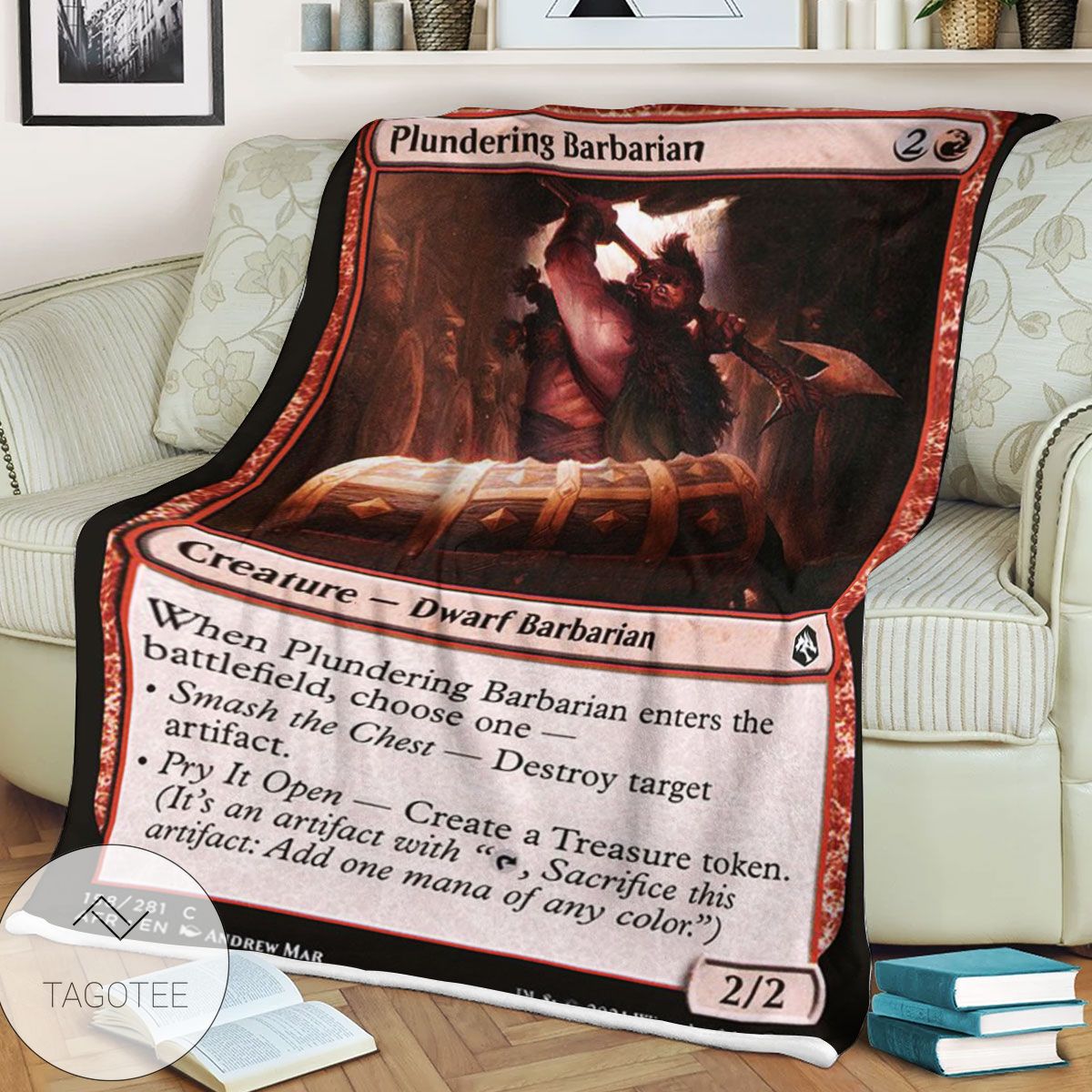 Afr 158 Plundering Barbarian Magic The Gathering Mtg Blanket Afr 158 Plundering Barbarian Magic The Gathering Mtg Blanket
