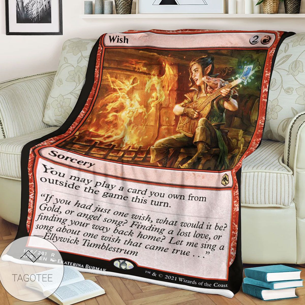 Afr 166 Wish Magic The Gathering Mtg Blanket Afr 166 Wish Magic The Gathering Mtg Blanket