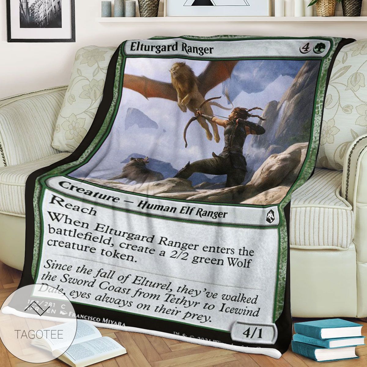 Afr 182 Elturgard Ranger Magic The Gathering Mtg Blanket Afr 182 Elturgard Ranger Magic The Gathering Mtg Blanket