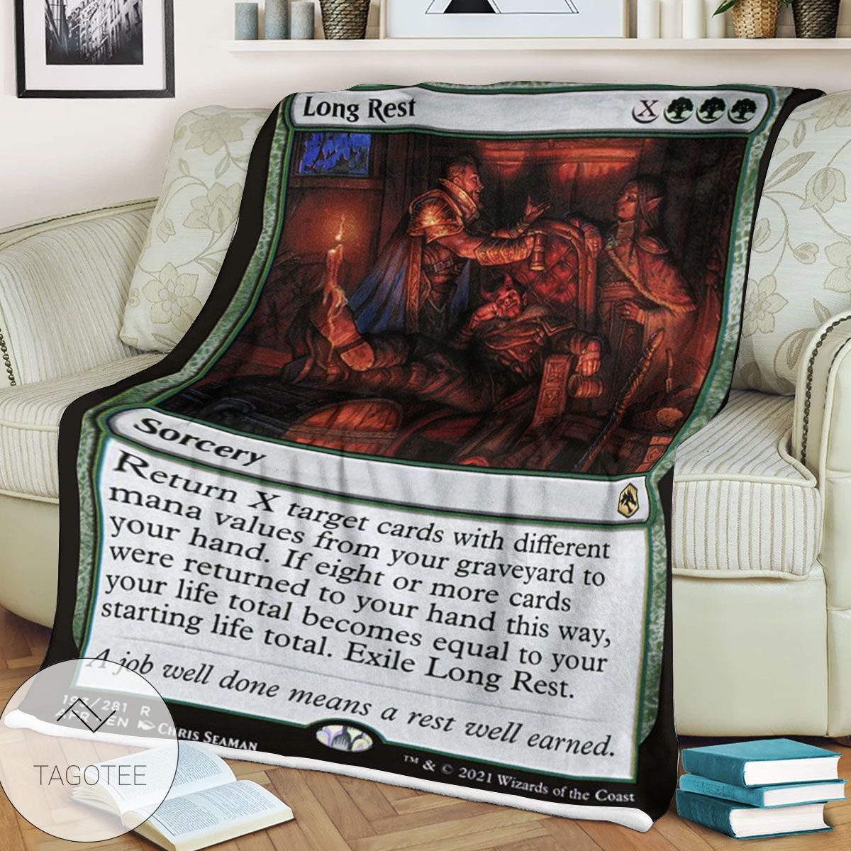 Afr 193 Long Rest Magic The Gathering Mtg Blanket Afr 193 Long Rest Magic The Gathering Mtg Blanket