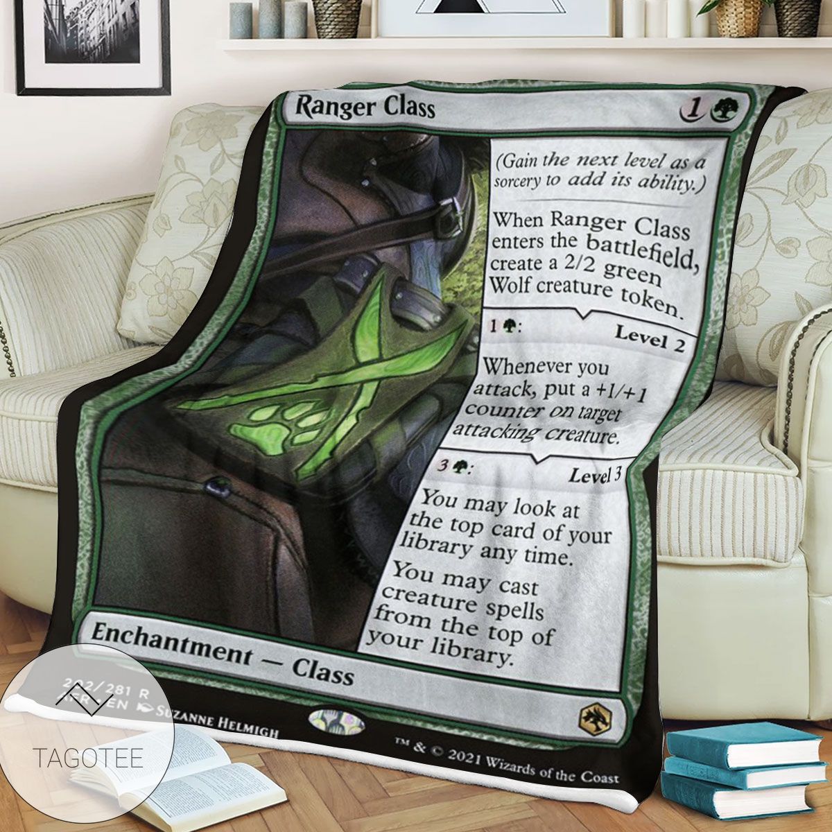 Afr 202 Ranger Class Magic The Gathering Mtg Blanket Afr 202 Ranger Class Magic The Gathering Mtg Blanket
