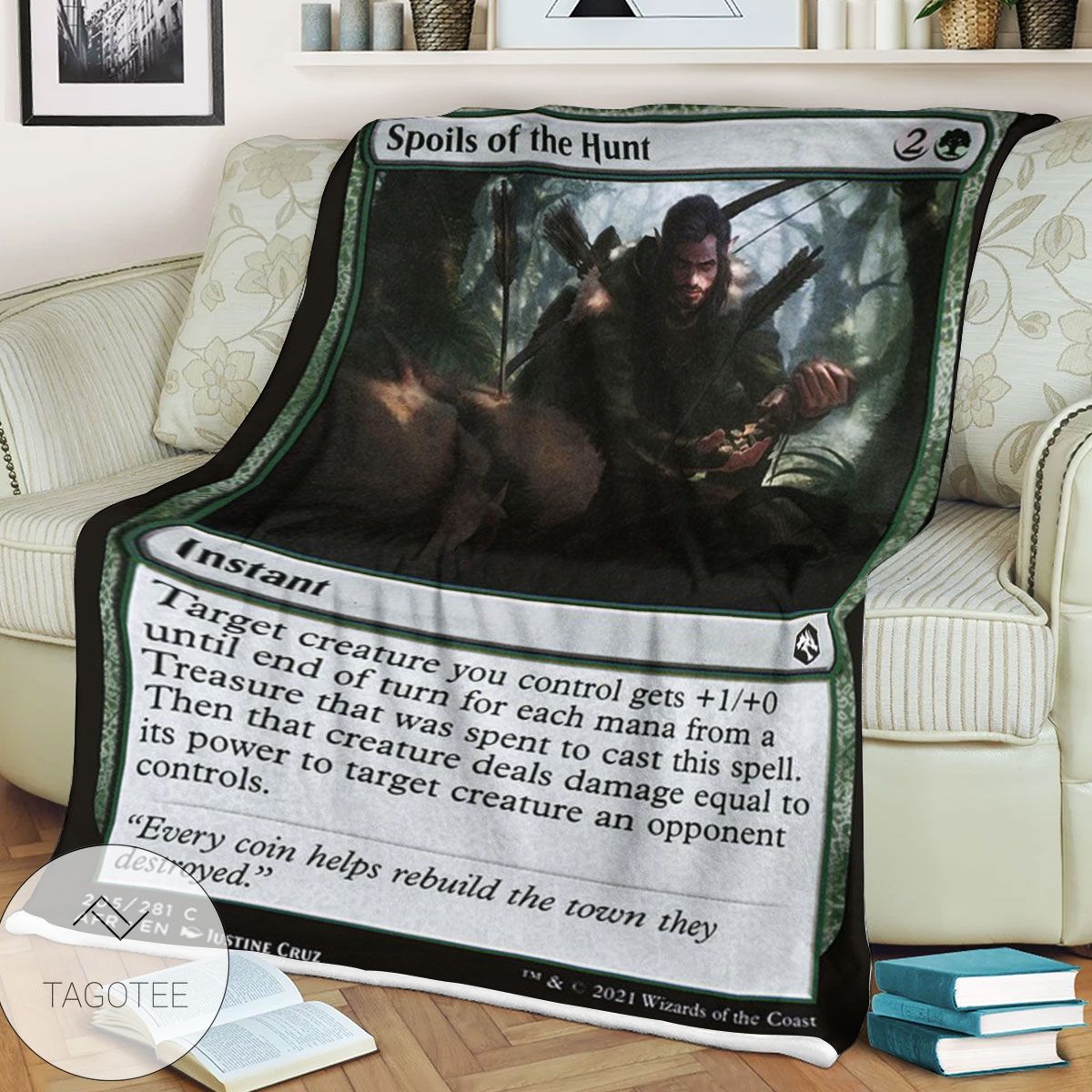 Afr 205 Spoils Of The Hunt Magic The Gathering Mtg Blanket Afr 205 Spoils Of The Hunt Magic The Gathering Mtg Blanket