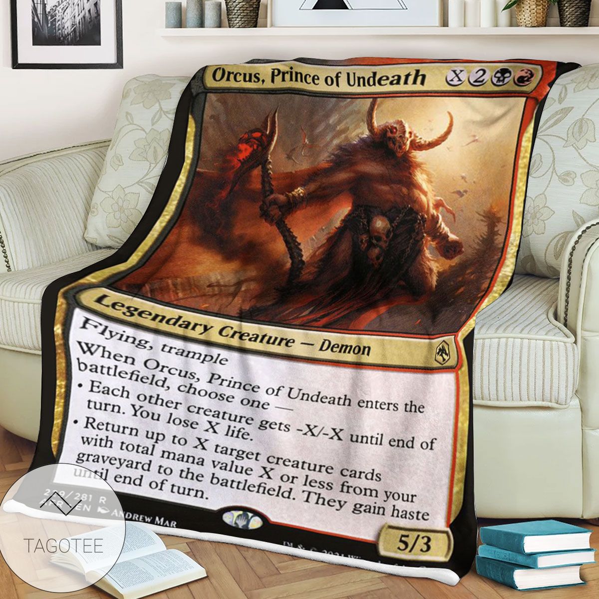 Afr 229 Orcus Prince Of Undeath Magic The Gathering Mtg Blanket Afr 229 Orcus Prince Of Undeath Magic The Gathering Mtg Blanket