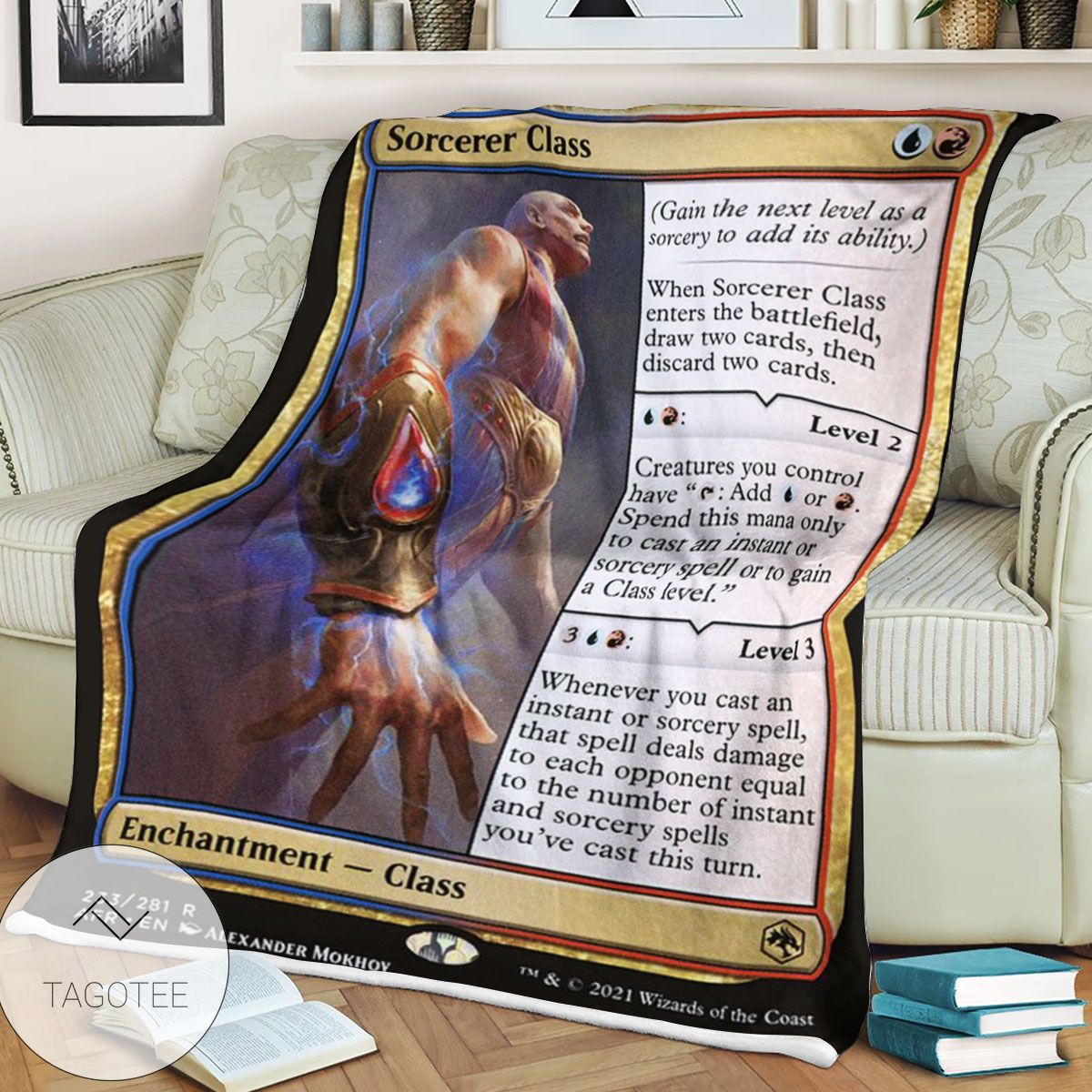 Afr 233 Sorcerer Class Magic The Gathering Mtg Blanket Afr 233 Sorcerer Class Magic The Gathering Mtg Blanket