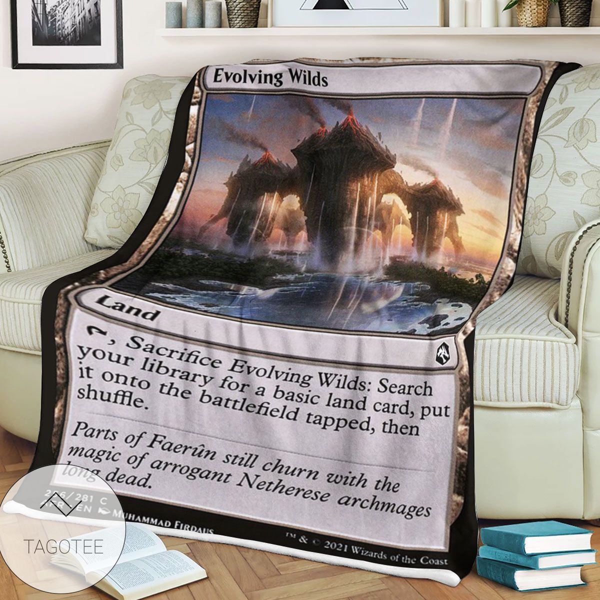 Afr 256 Evolving Wilds Magic The Gathering Mtg Blanket Afr 256 Evolving Wilds Magic The Gathering Mtg Blanket