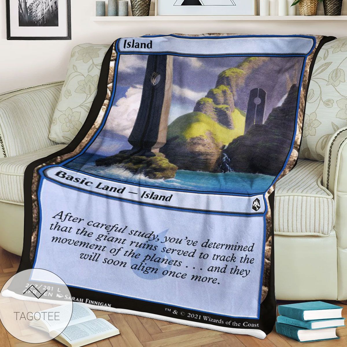 Afr 267 Island Magic The Gathering Mtg Blanket Afr 267 Island Magic The Gathering Mtg Blanket