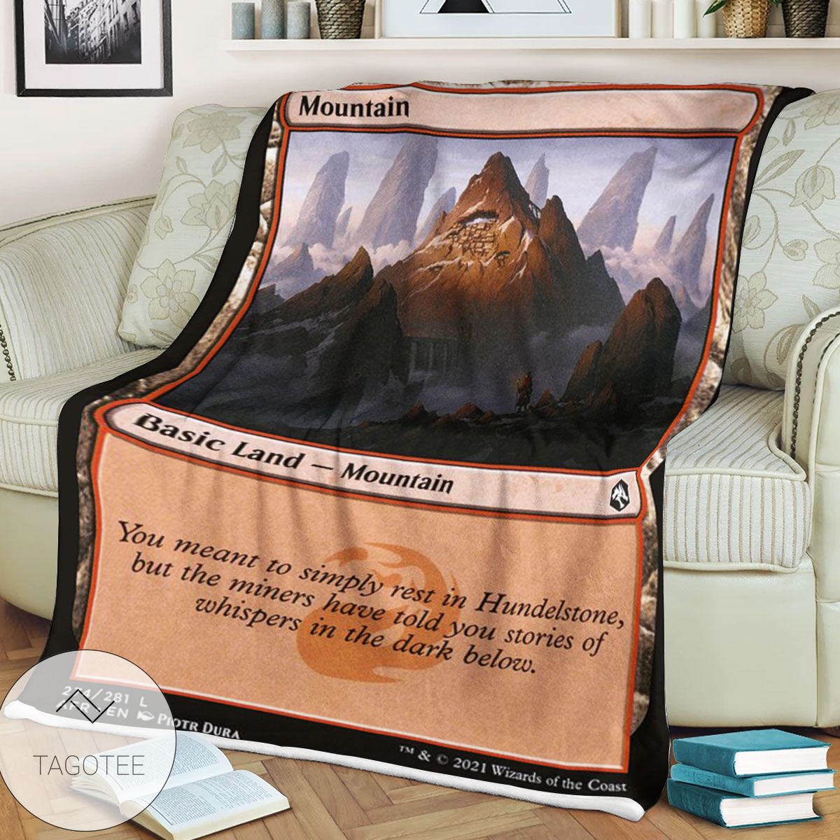 Afr 274 Mountain Magic The Gathering Mtg Blanket Afr 274 Mountain Magic The Gathering Mtg Blanket