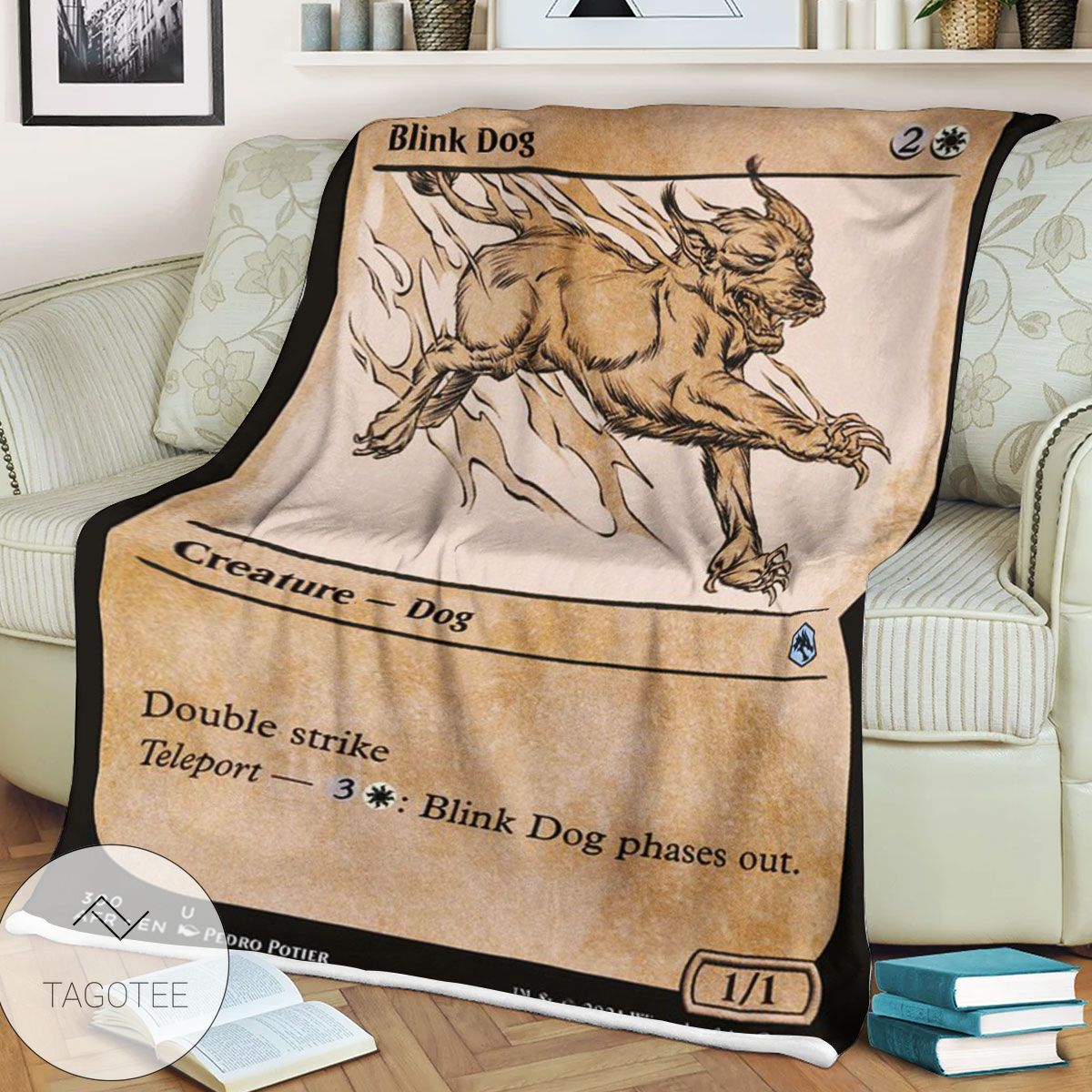 Afr 300 Blink Dog Magic The Gathering Mtg Blanket Afr 300 Blink Dog Magic The Gathering Mtg Blanket