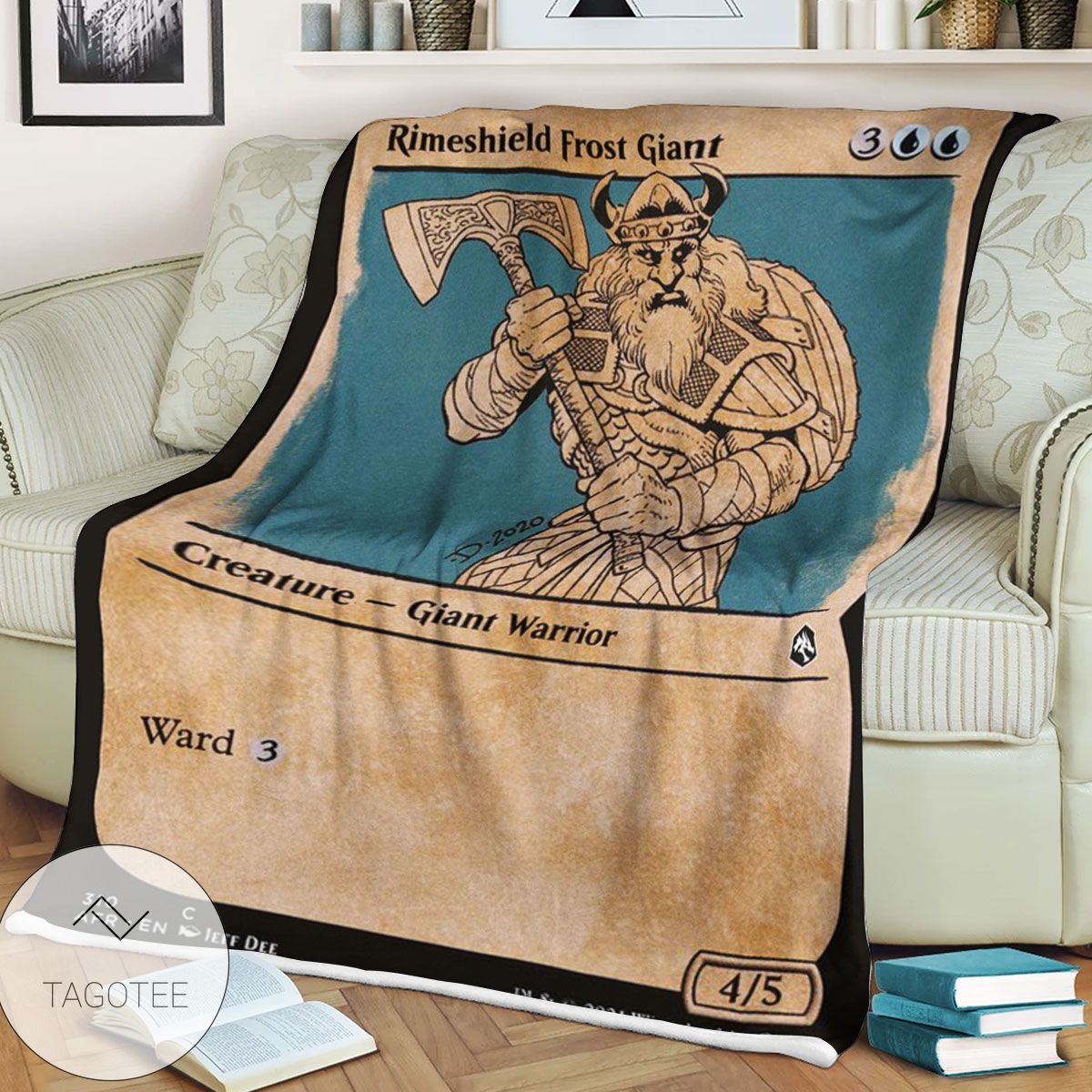 Afr 310 Rimeshield Frost Giant Magic The Gathering Mtg Blanket Afr 310 Rimeshield Frost Giant Magic The Gathering Mtg Blanket
