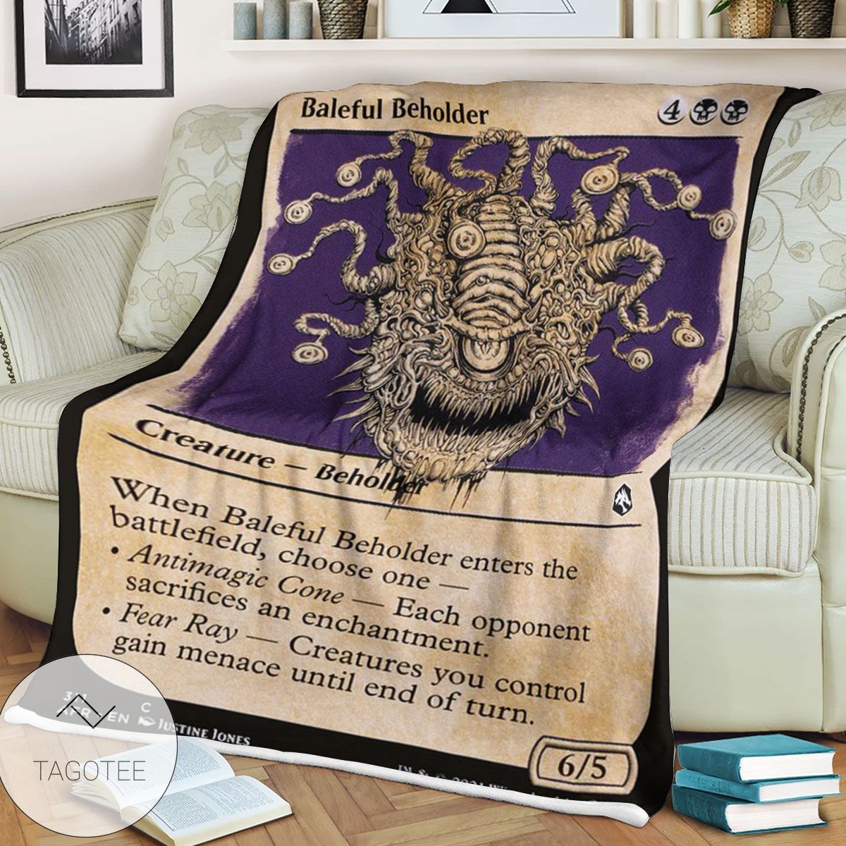 Afr 311 Baleful Beholder Magic The Gathering Mtg Blanket Afr 311 Baleful Beholder Magic The Gathering Mtg Blanket