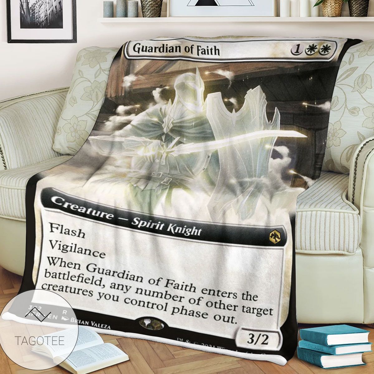 Afr 362 Guardian Of Faith Magic The Gathering Mtg Blanket Afr 362 Guardian Of Faith Magic The Gathering Mtg Blanket
