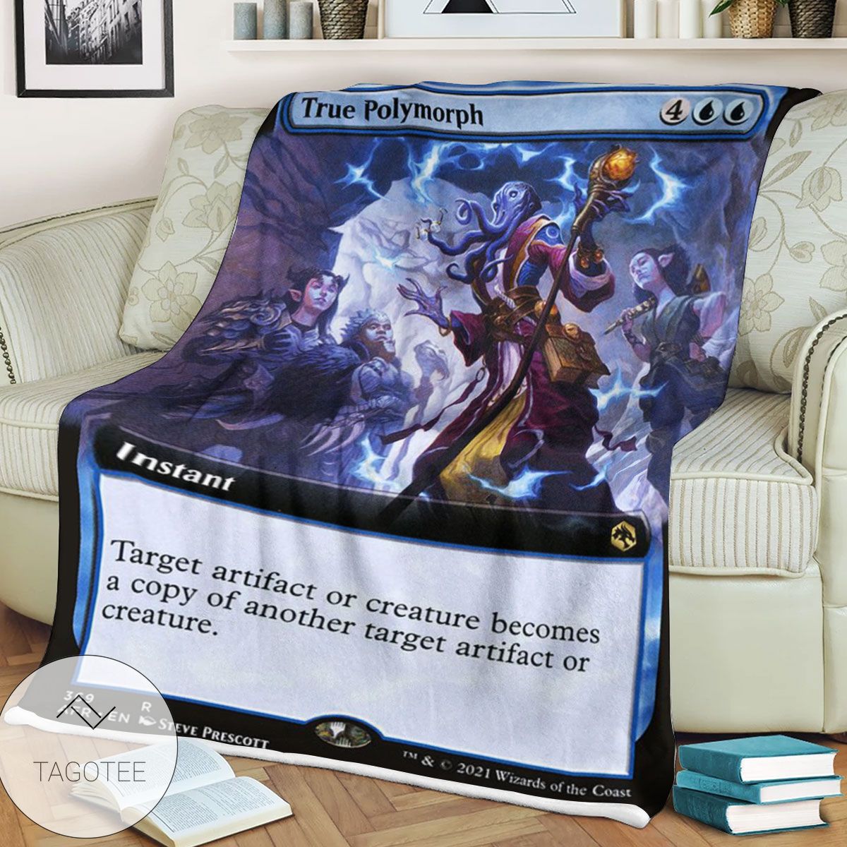 Afr 369 True Polymorph Magic The Gathering Mtg Blanket Afr 369 True Polymorph Magic The Gathering Mtg Blanket
