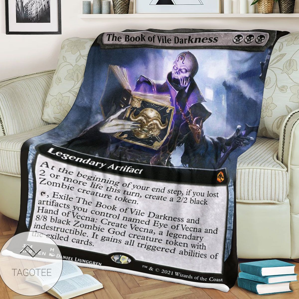 Afr 374 The Book Of Vile Darkness Magic The Gathering Mtg Blanket Afr 374 The Book Of Vile Darkness Magic The Gathering Mtg Blanket
