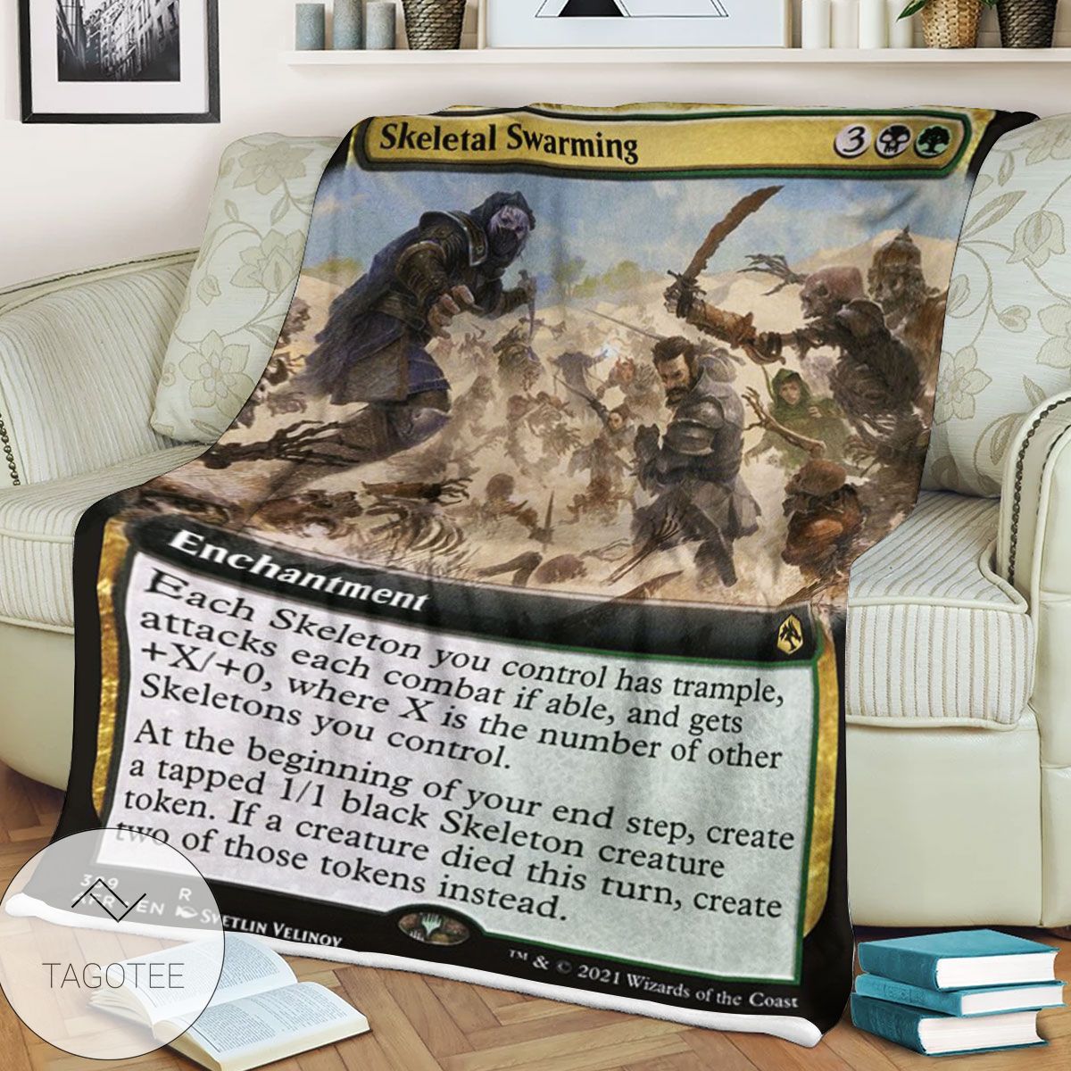 Afr 389 Skeletal Swarming Magic The Gathering Mtg Blanket Afr 389 Skeletal Swarming Magic The Gathering Mtg Blanket