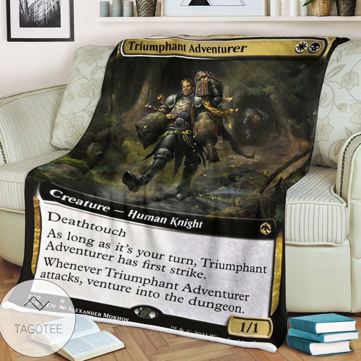 Afr 390 Triumphant Adventurer Magic The Gathering Mtg Blanket Afr 390 Triumphant Adventurer Magic The Gathering Mtg Blanket