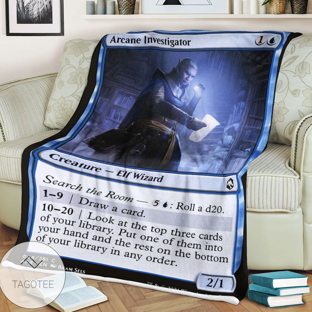 Afr 46 Arcane Investigator Magic The Gathering Mtg Blanket Afr 46 Arcane Investigator Magic The Gathering Mtg Blanket