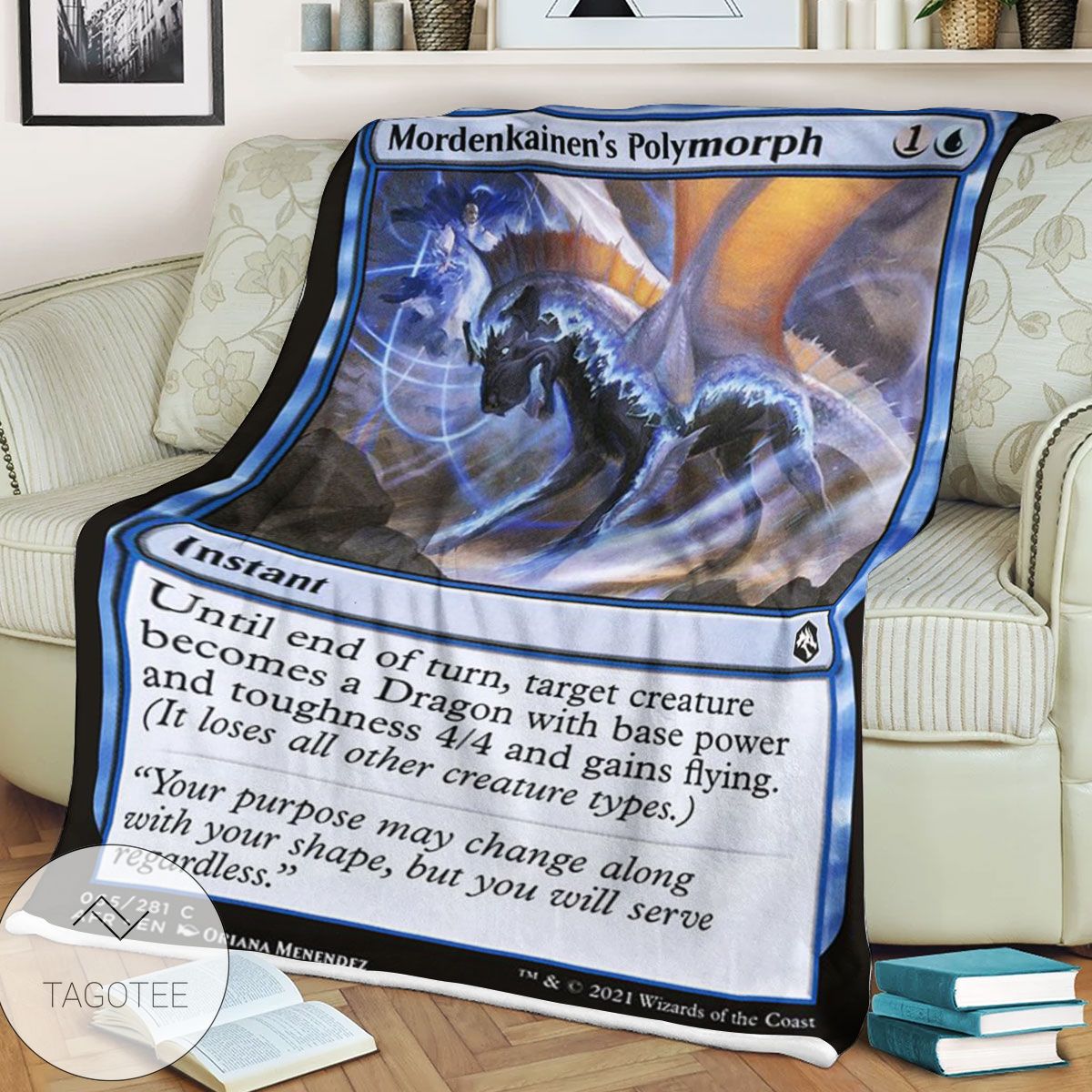 Afr 65 Mordenkainen S Polymorph Magic The Gathering Mtg Blanket Afr 65 Mordenkainen S Polymorph Magic The Gathering Mtg Blanket