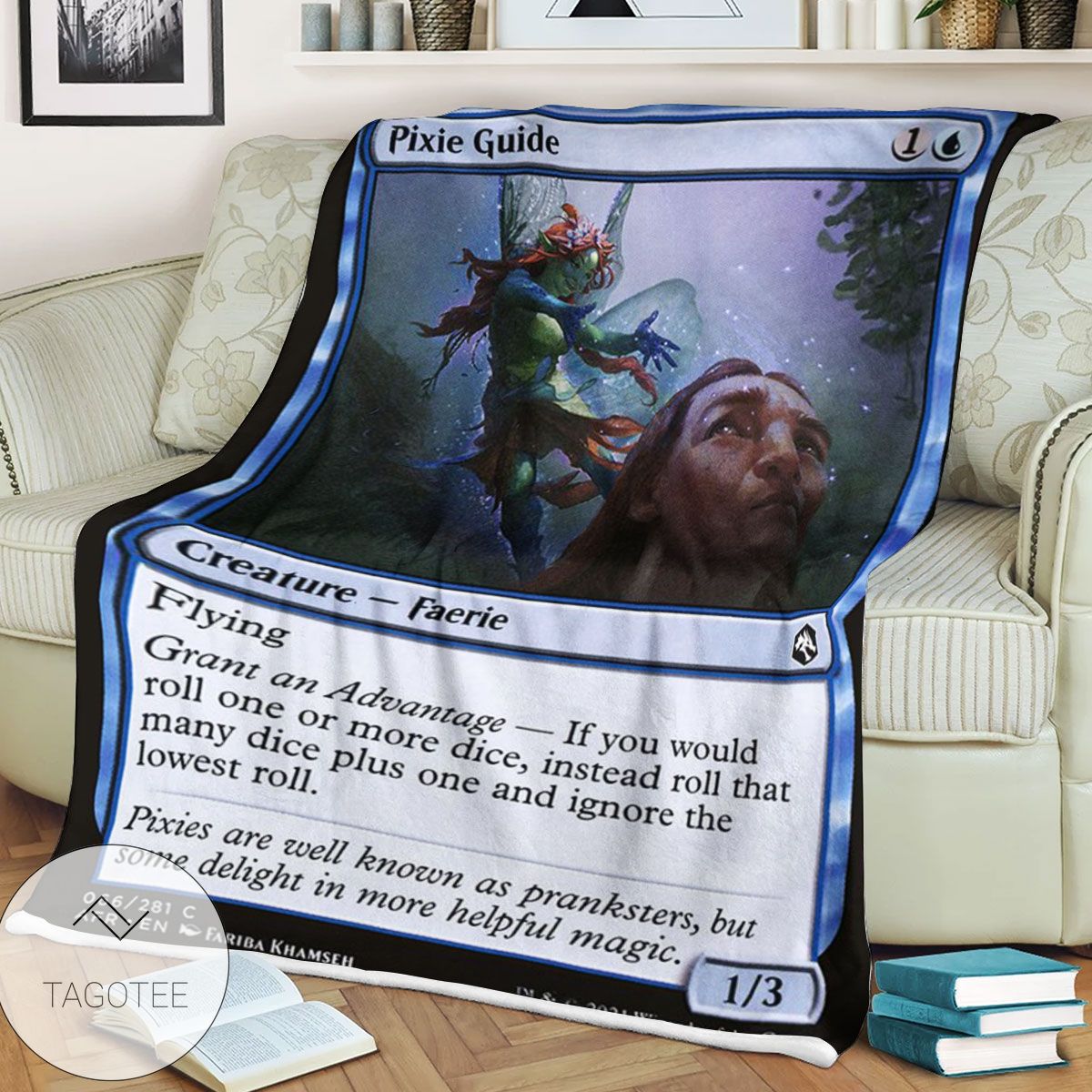 Afr 66 Pixie Guide Magic The Gathering Mtg Blanket Afr 66 Pixie Guide Magic The Gathering Mtg Blanket