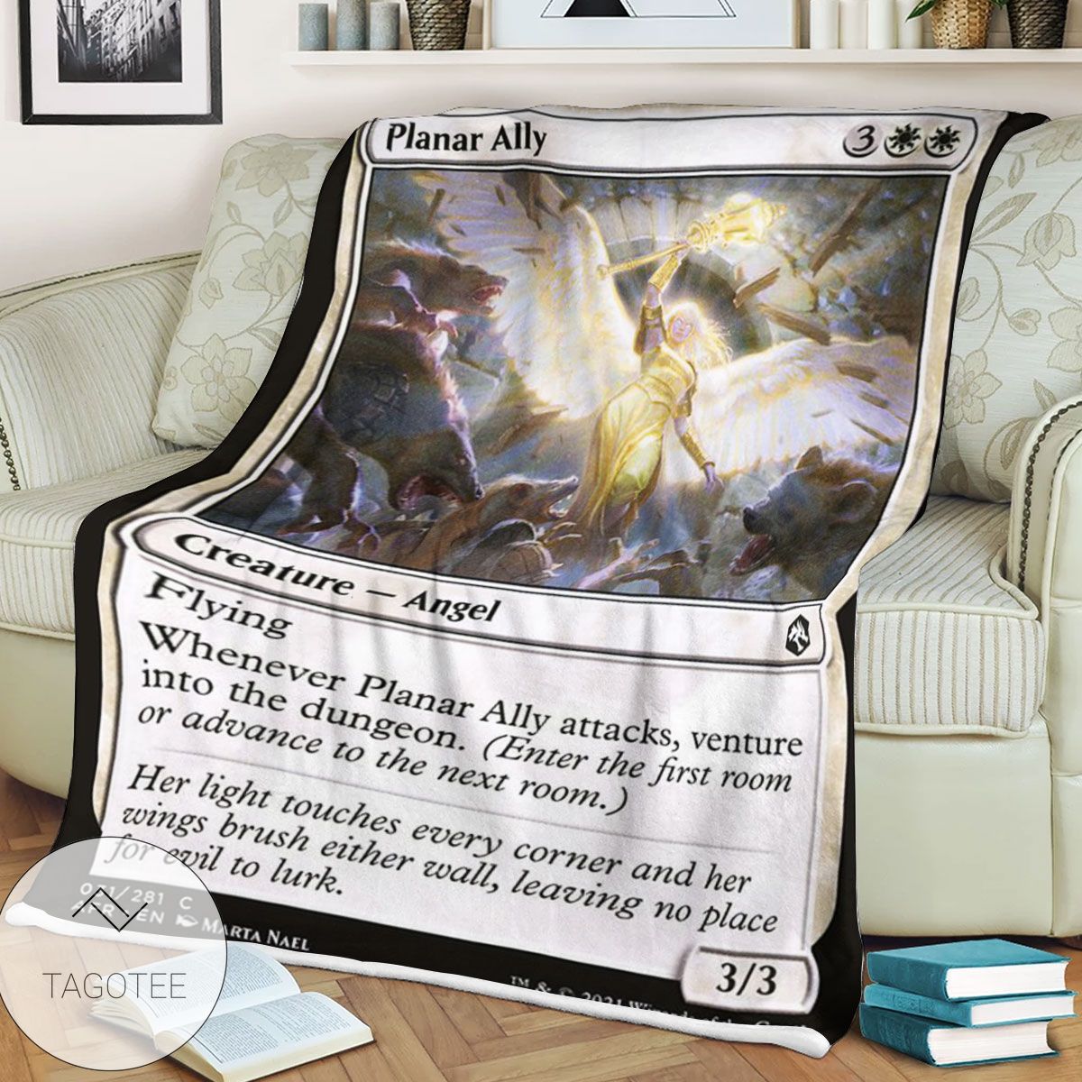 Afr Planar Ally Magic The Gathering Mtg Blanket Afr Planar Ally Magic The Gathering Mtg Blanket