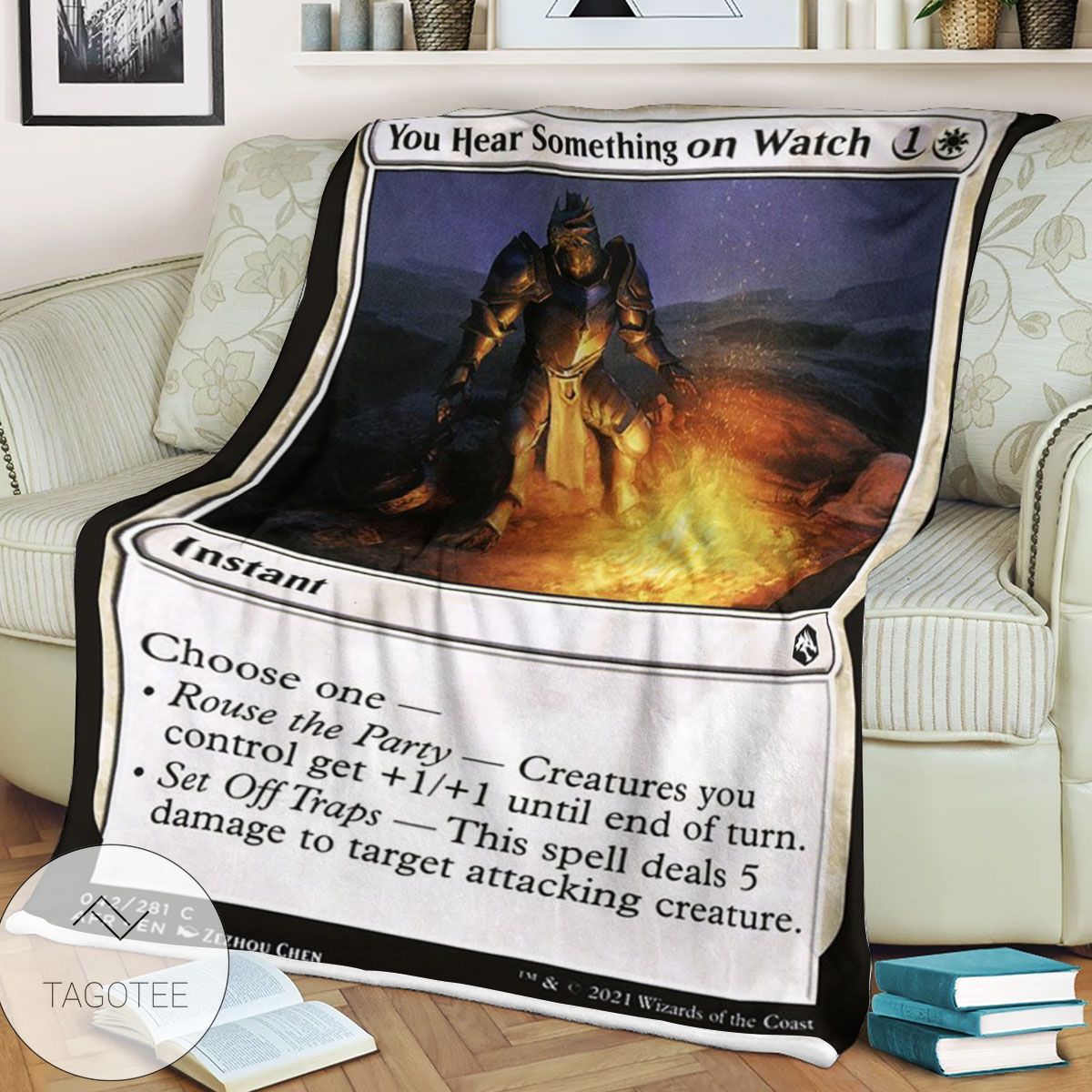 Afr You Hear Something On Watch Magic The Gathering Mtg Blanket Afr You Hear Something On Watch Magic The Gathering Mtg Blanket