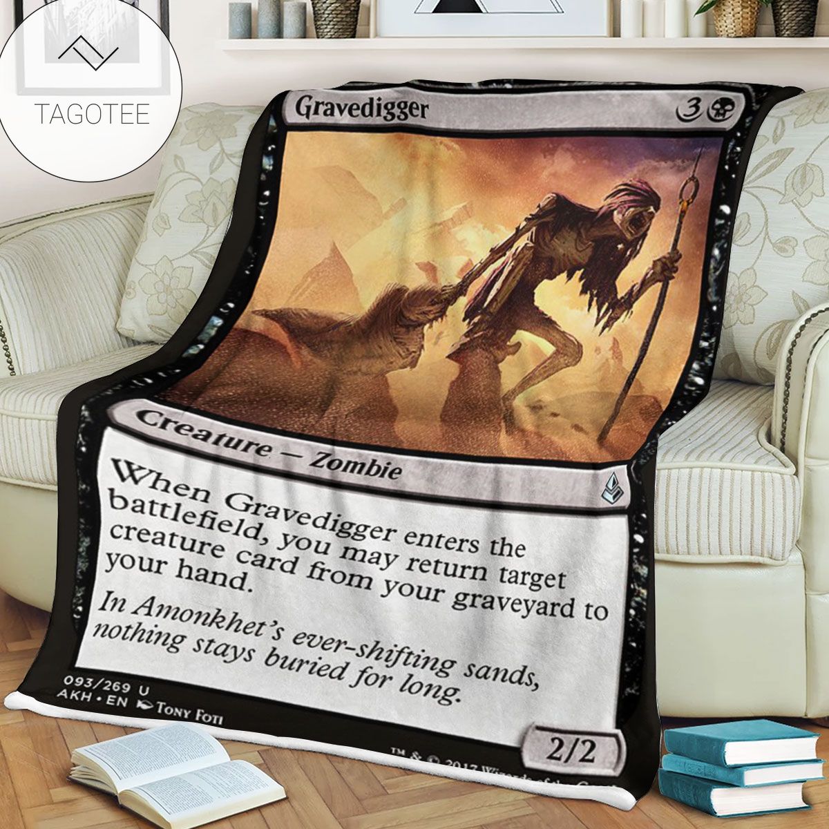 Akh 93 Gravedigger Mtg Blanket Tagotee Akh 93 Gravedigger Mtg Blanket Tagotee