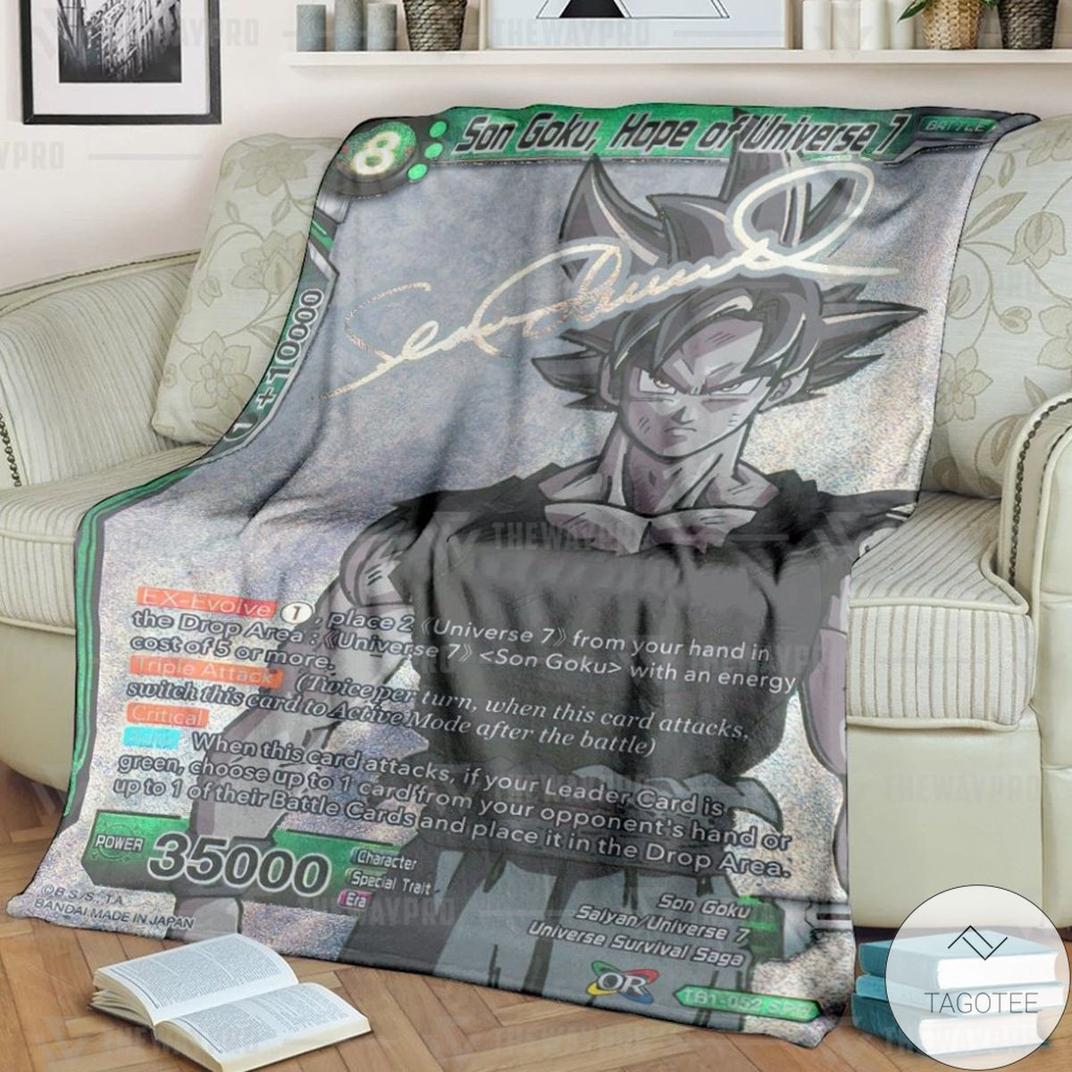 Anime Dragon Ball Son Goku Hope Of Universe 7 Custom Soft Blanket Anime Dragon Ball Son Goku Hope Of Universe 7 Custom Soft Blanket