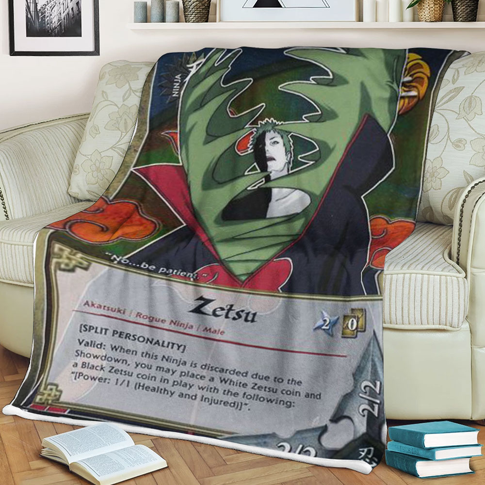 Anime Naruto Tekka Sherpa Blanket Anime Naruto Tekka Sherpa Blanket