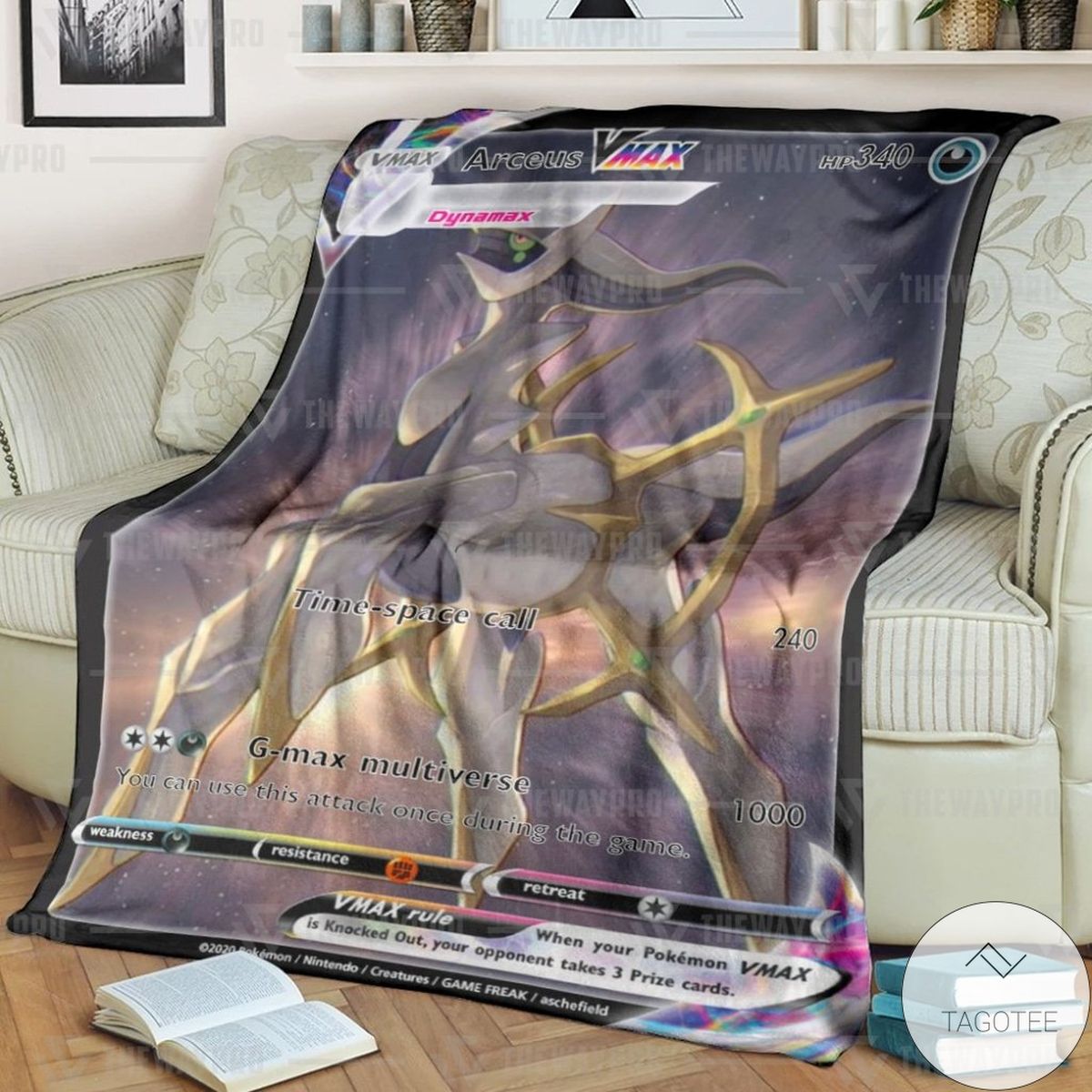 Anime Pokemon Arceus God Of All Pokemon Custom Blanket Anime Pokemon Arceus God Of All Pokemon Custom Blanket