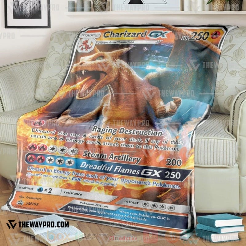 Anime Pokemon Charizard Gx Blanket 3 Anime Pokemon Charizard Gx Blanket 3