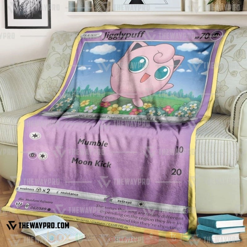 Anime Pokemon Jigglypuff Common Blanket 2 Anime Pokemon Jigglypuff Common Blanket 2