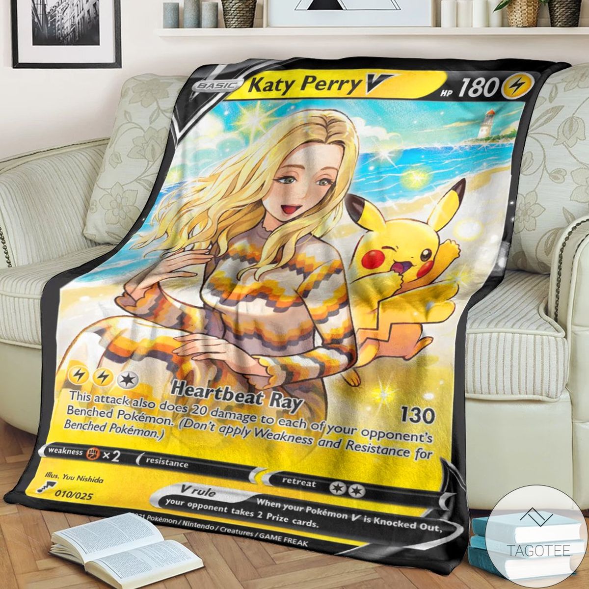 Anime Pokemon Kt Pikachu Custom Blanket Anime Pokemon Kt Pikachu Custom Blanket
