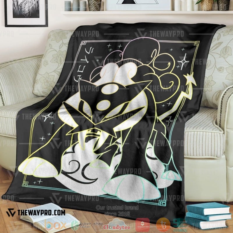 Anime Pokemon Raikou Soft Blanket Anime Pokemon Raikou Soft Blanket