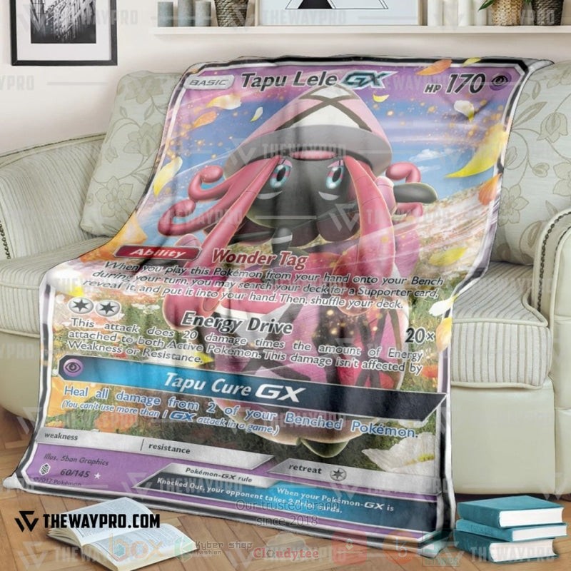 Anime Pokemon Tapu Lele Gx Guardians Rising Blanket Anime Pokemon Tapu Lele Gx Guardians Rising Blanket