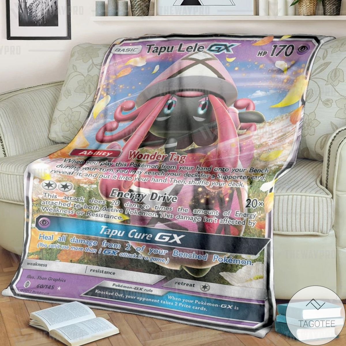 Anime Pokemon Tapu Lele Gx Guardians Rising Custom Blanket Anime Pokemon Tapu Lele Gx Guardians Rising Custom Blanket