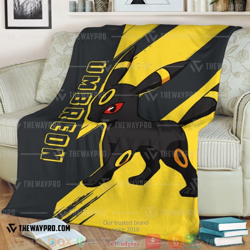 Anime Pokemon Umbreon Soft Blanket Anime Pokemon Umbreon Soft Blanket