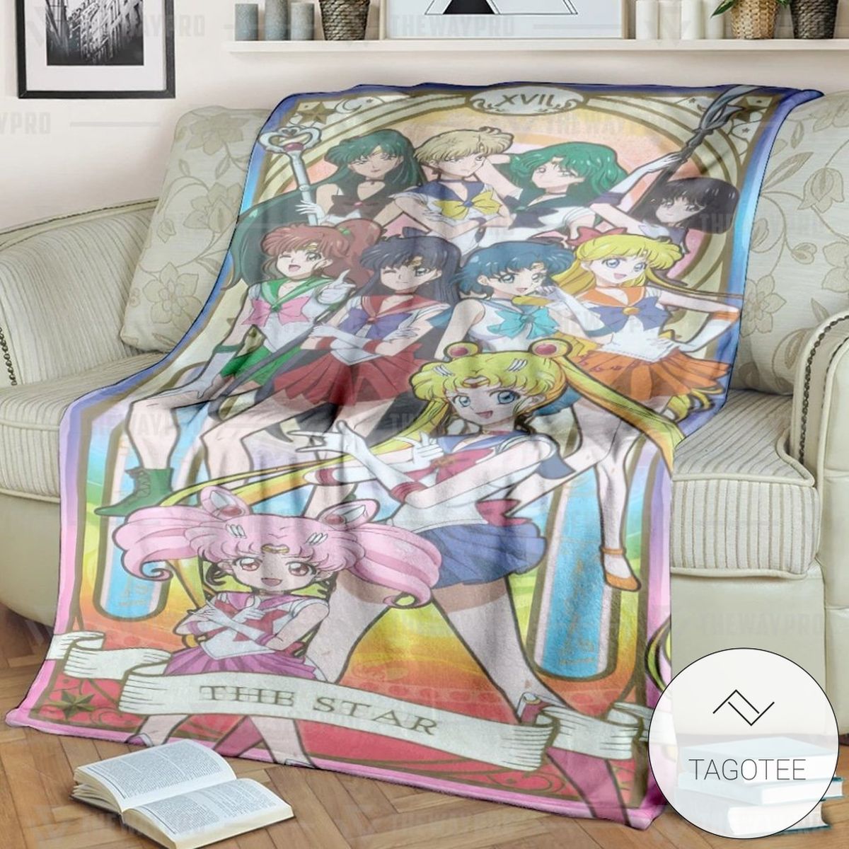 Anime Sailor Moon The Star Custom Soft Blanket Anime Sailor Moon The Star Custom Soft Blanket