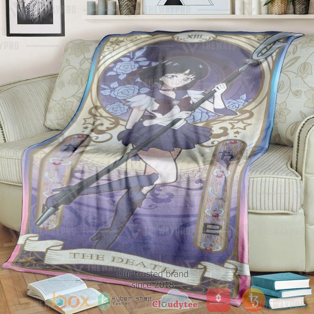 Anime Sailor Moon Wheel Of Fortune Custom Soft Blanket 2 Anime Sailor Moon Wheel Of Fortune Custom Soft Blanket 2