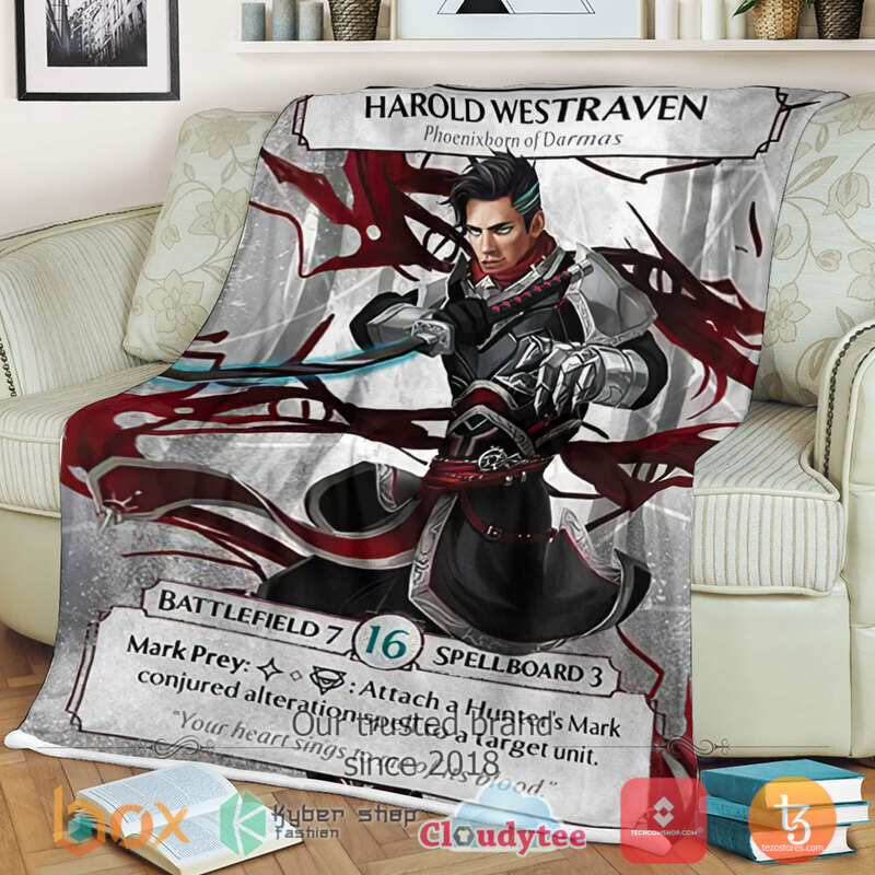 Ashes Reborn Harold Westraven Blanket Ashes Reborn Harold Westraven Blanket
