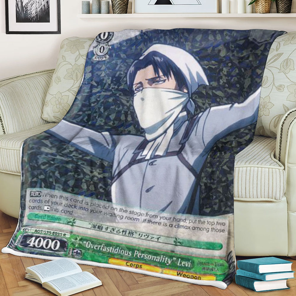 Attack On Titan Overfastidious Personality Levi Blanket Attack On Titan Overfastidious Personality Levi Blanket
