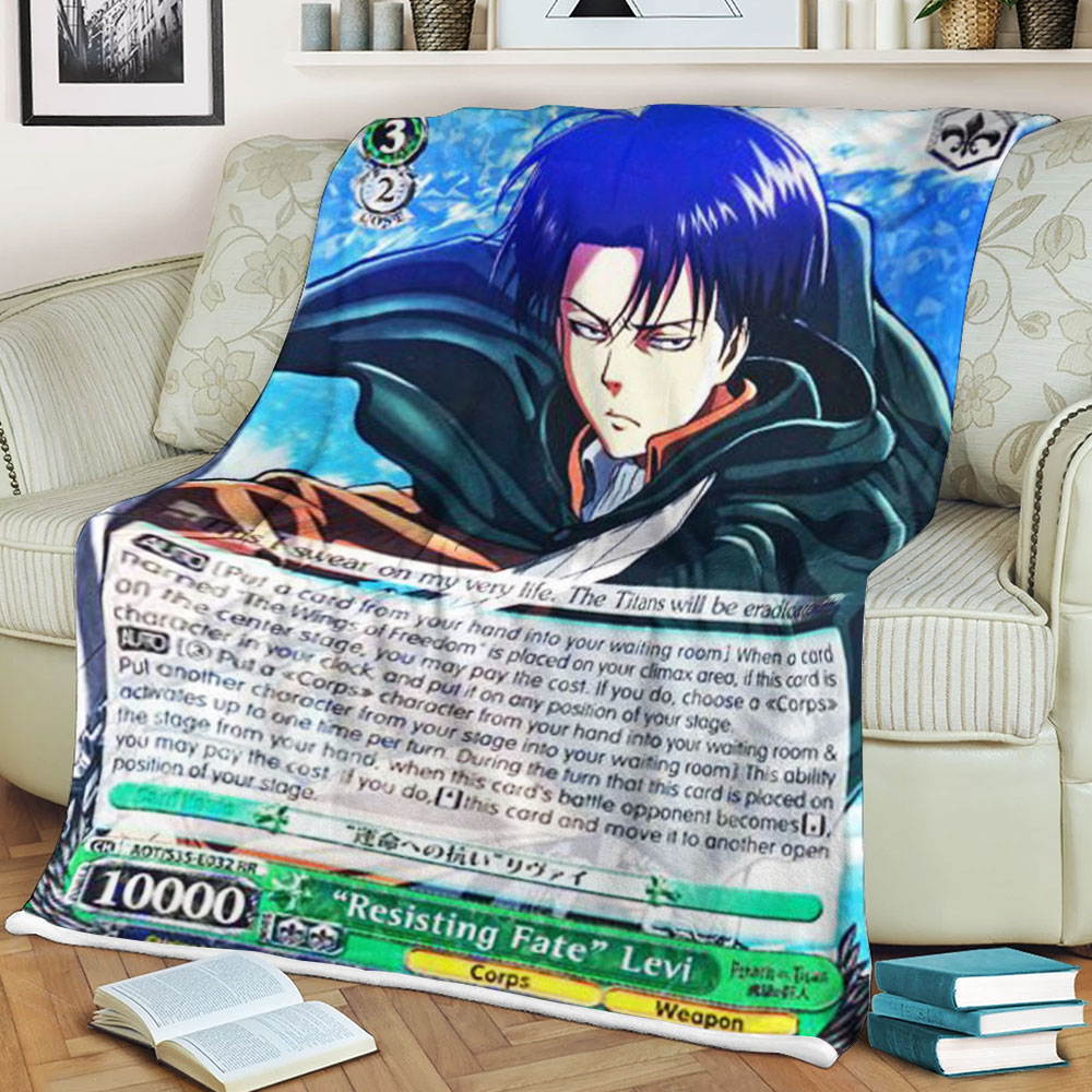 Attack On Titan Resisting Fate Levi Blanket Attack On Titan Resisting Fate Levi Blanket