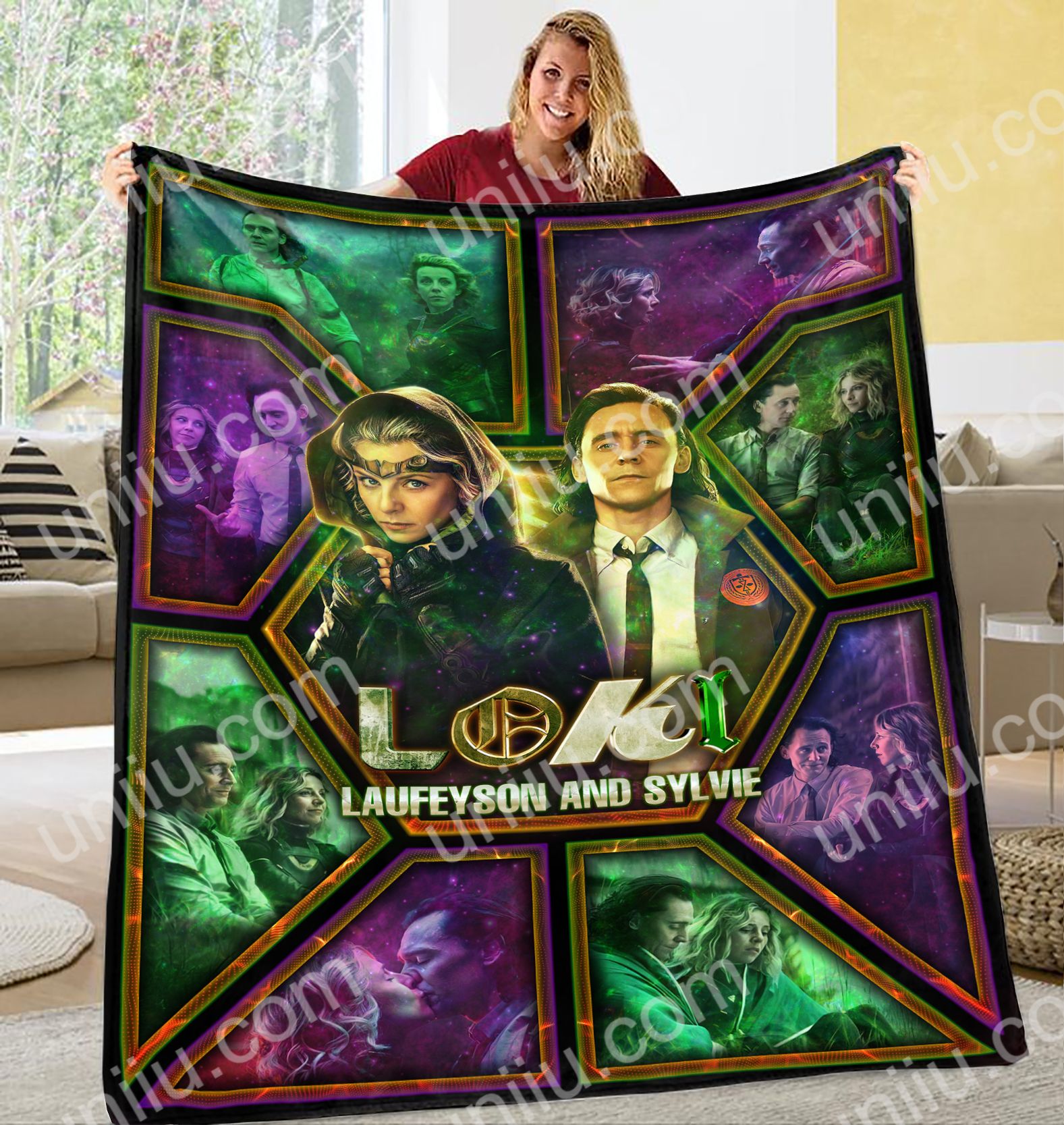 Avengers Couple Loki Laufeyson And Sylvie Blanket Avengers Couple Loki Laufeyson And Sylvie Blanket