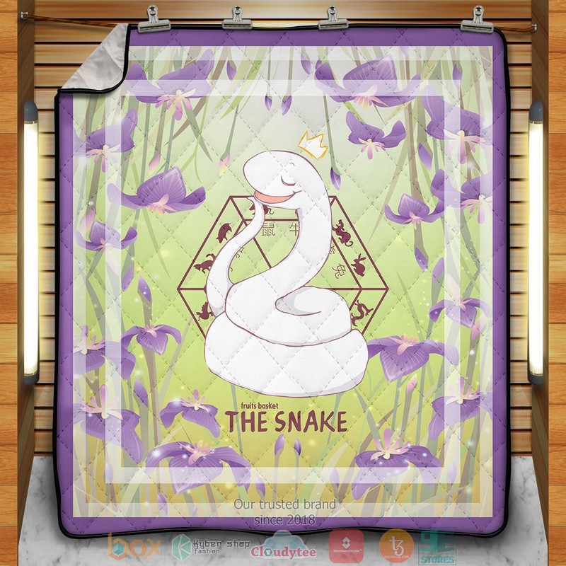 Ayame The Snake Quilt Blanket Ayame The Snake Quilt Blanket