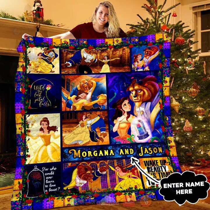 Beauty And The Beast Blanket Beauty And The Beast Blanket