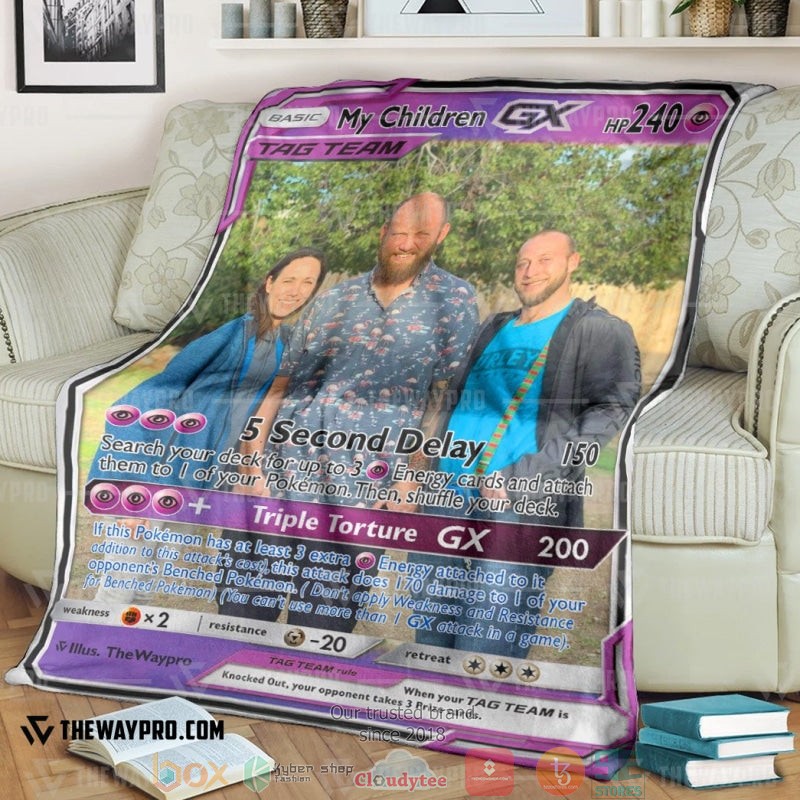 Ben Gregory Pokemon My Children Soft Blanket 2 Ben Gregory Pokemon My Children Soft Blanket 2