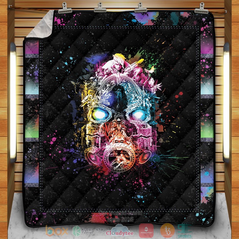Borderlands Psycho Quilt Blanket Borderlands Psycho Quilt Blanket