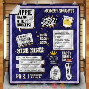 Brooklyn 99 Quilt Blanket