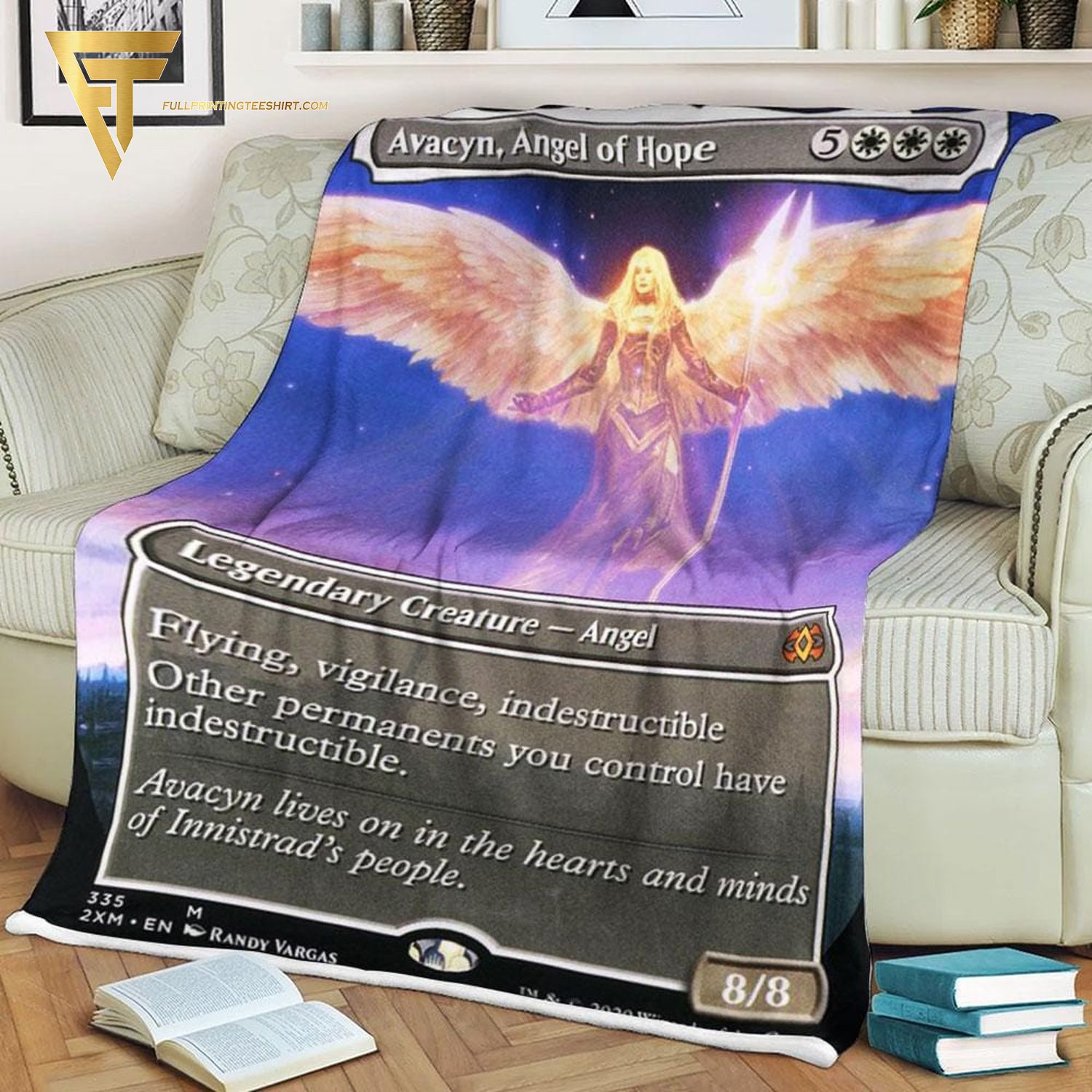Card Avacyn Angel Of Hope Game Magic The Gathering Blanket 2 Card Avacyn Angel Of Hope Game Magic The Gathering Blanket 2