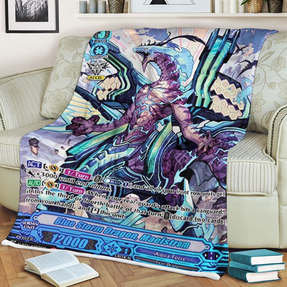 Cardfight Vanguard Blue Storm Dragon Maelstrom Asr Sherpa Blanket Cardfight Vanguard Blue Storm Dragon Maelstrom Asr Sherpa Blanket
